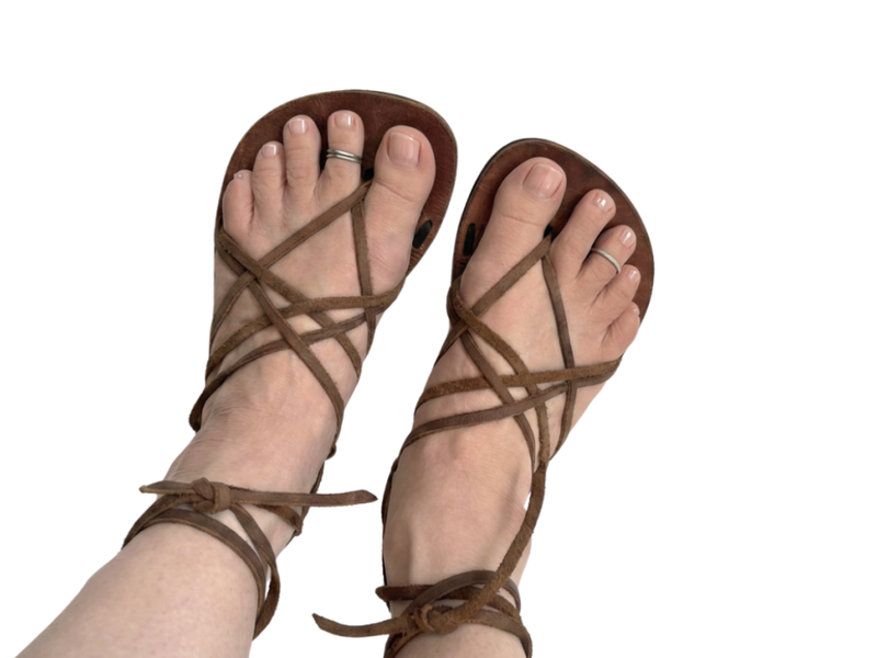 Briar Barefoot custom handmade barefoot sandals, barefoot shoe